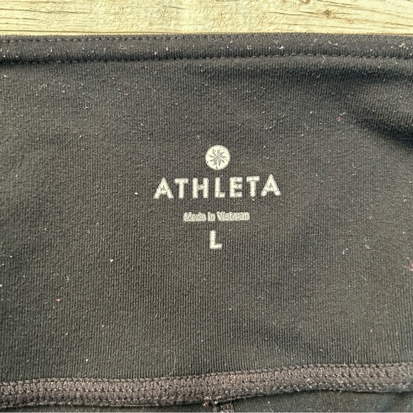 Athleta Cropped Leggings LARGE - Picture 3 of 6